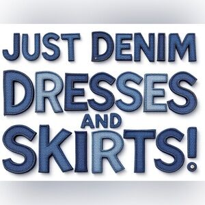 Dresses & Skirts only!!